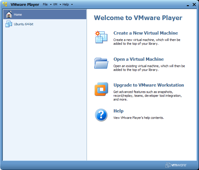 Clone vmware player virtual machine