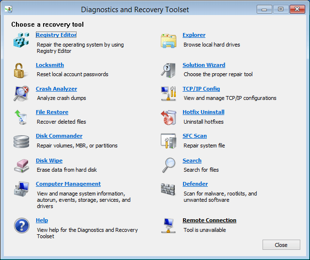 Windows 7 hard disk error